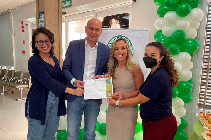 Práticas de sustentabilidade garantem selo Tesouro Verde à Clínica Vida